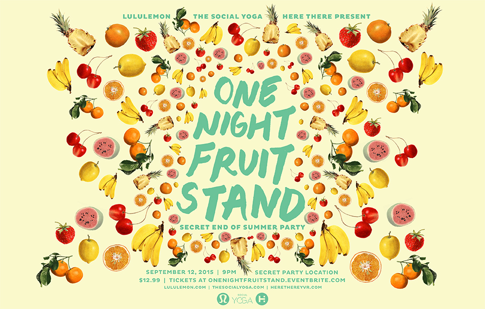 one night fruit stand