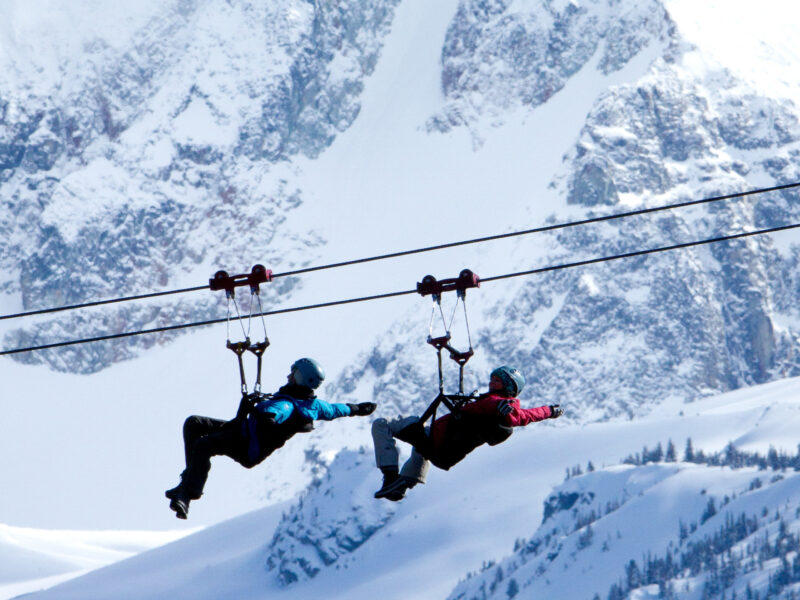 ziplining in whistler