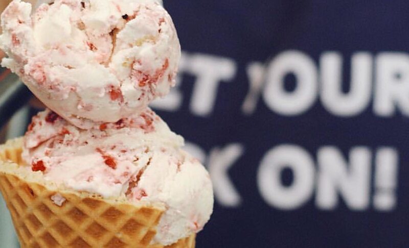 rain or shine ice cream cone