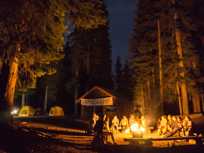 chase camp at manning park