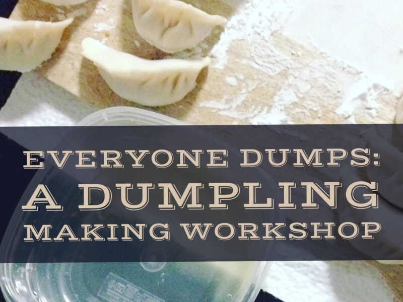 dumpling making