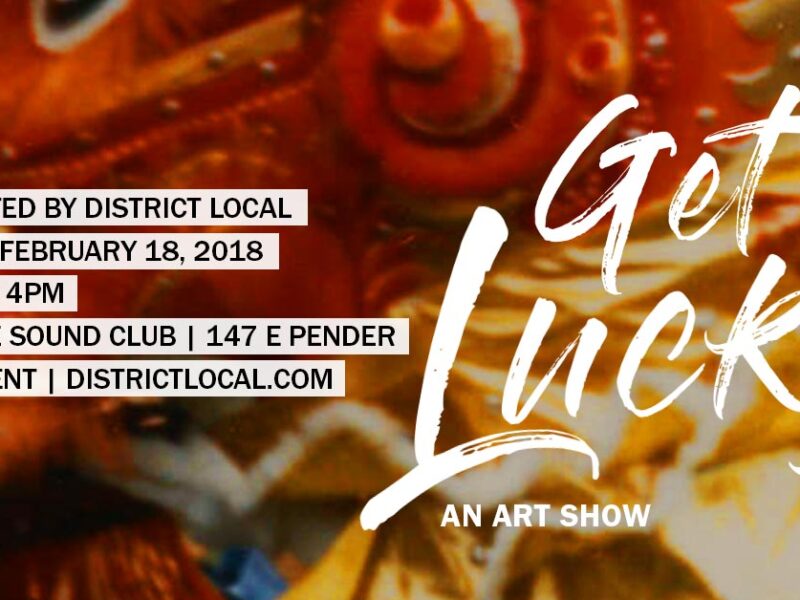 get lucky art show 2018