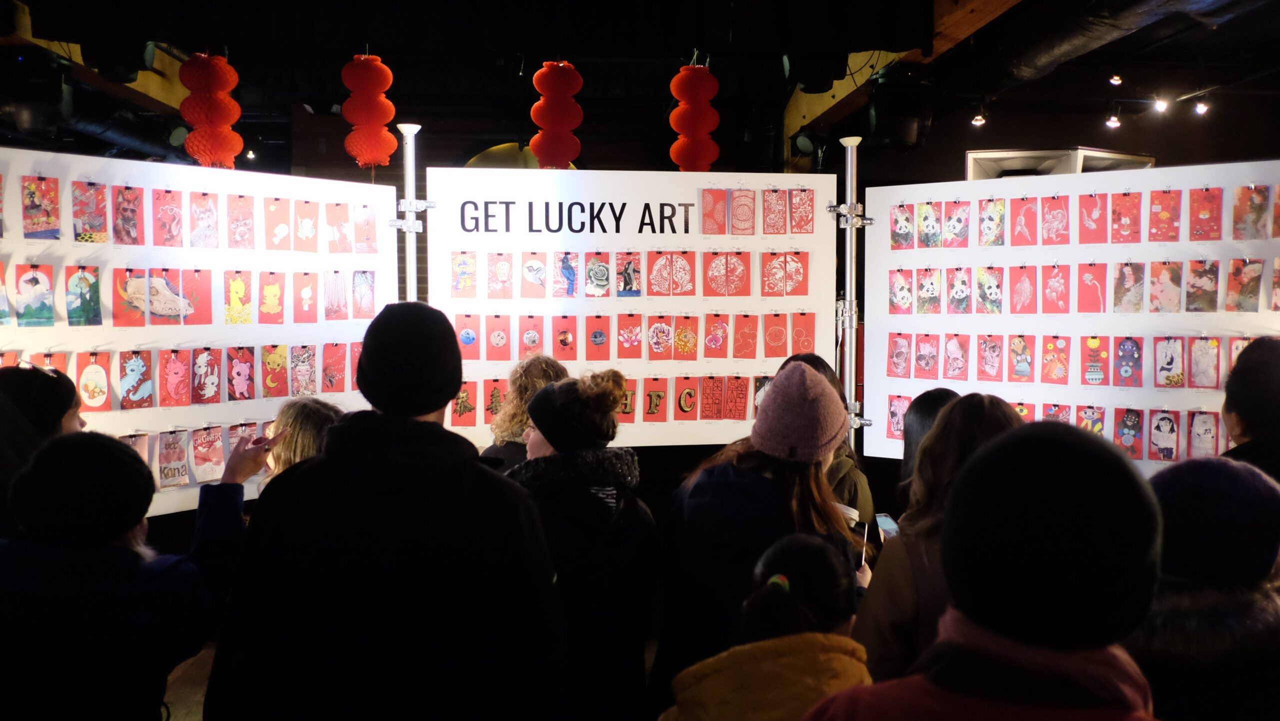 get lucky art show